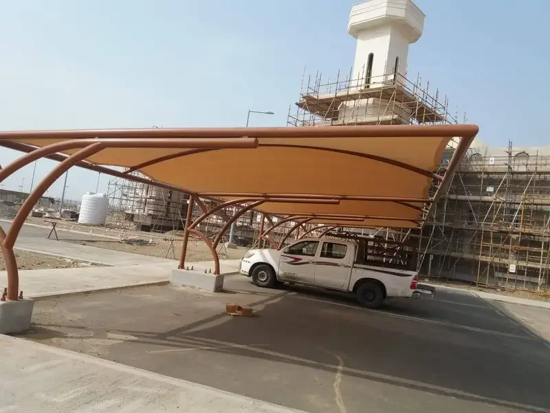 مظلات سيارات عصرية وقوية