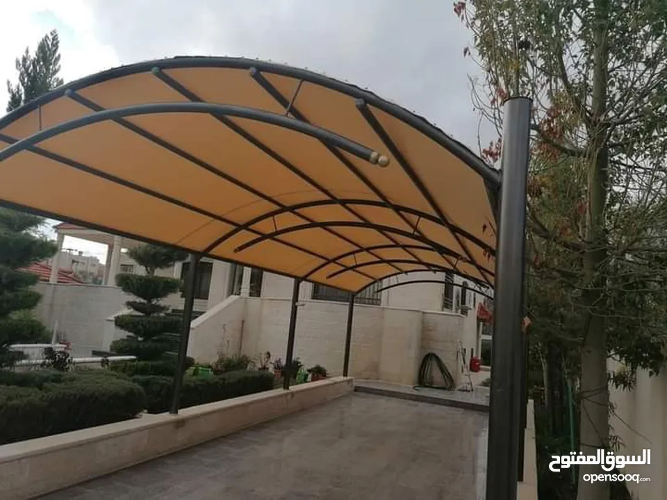 مظلات وسواتر