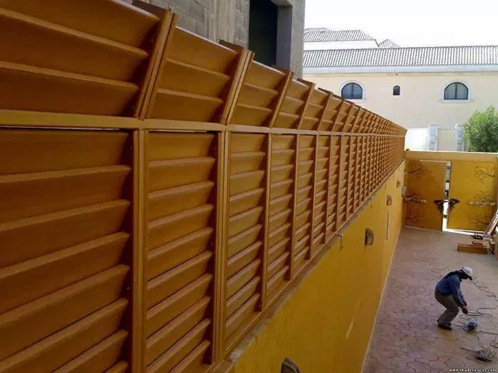سواتر خشبية بديلة جميلة ومقاومة